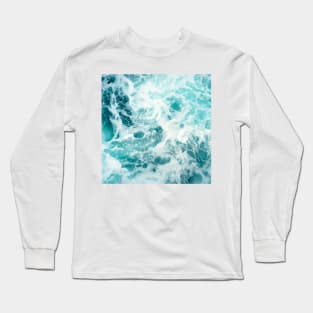 Ocean Sea Waves Long Sleeve T-Shirt